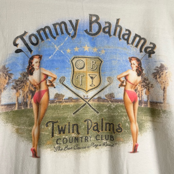 Tommy Bahama Other - Vintage Tommy Bahama Twin Palms Country Club‎ Tee Size M/L